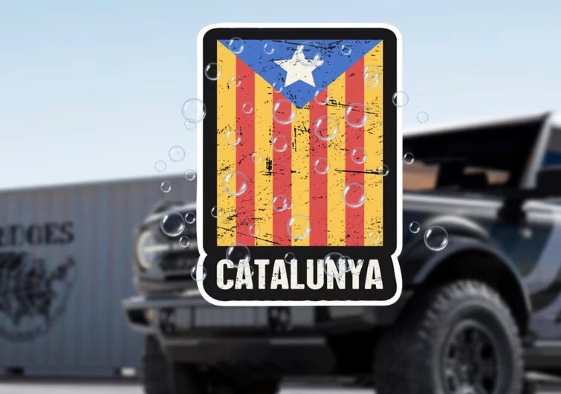 Catalunya Flag Sticker