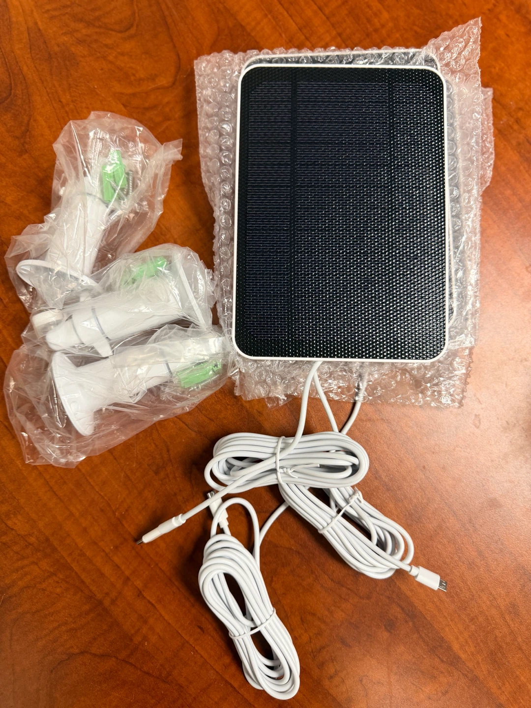 Solar Charging Panel for Security Cameras x3