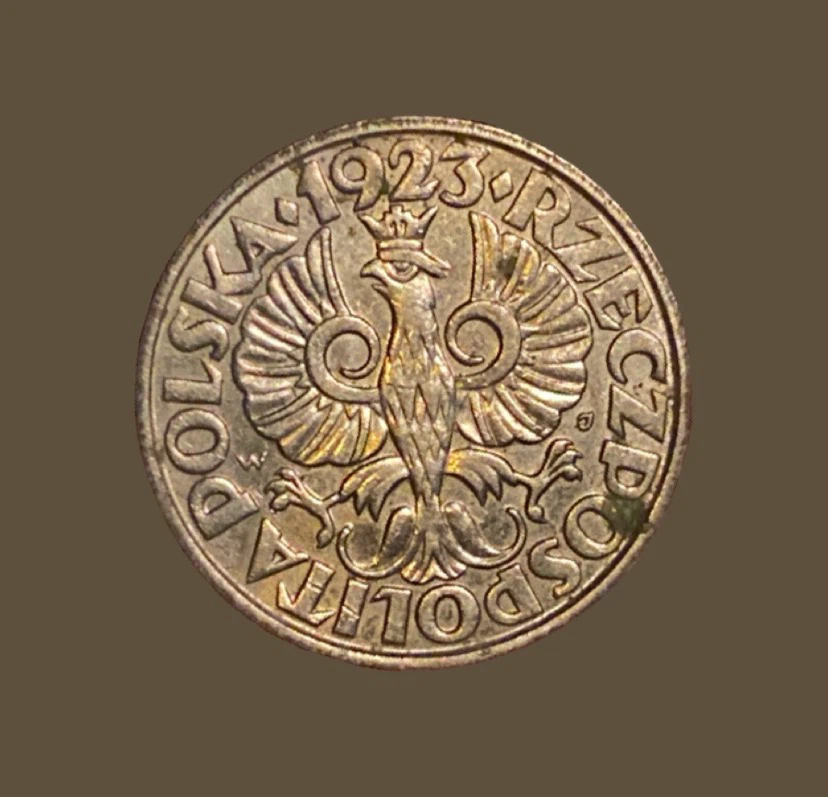 1923 Polish 20 Groszy Coin