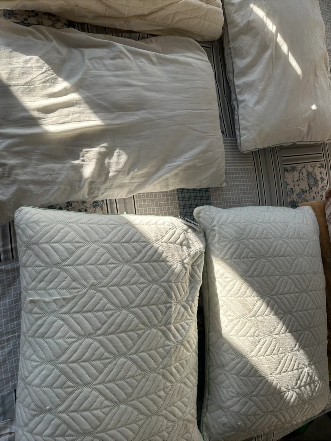 Striped Chair Seat Cushion - photo 5