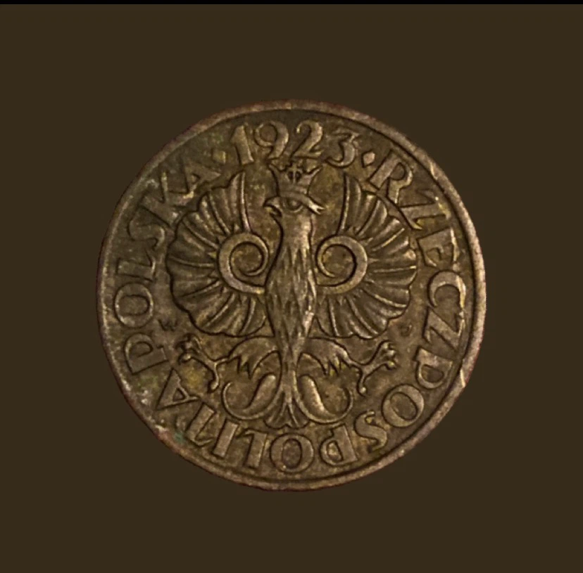1923 Polish 5 Groszy Coin