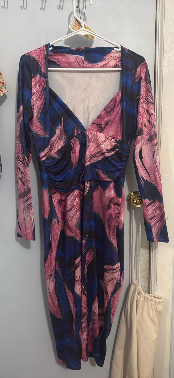 Assorted Long-Sleeve and Strapless Dresses - photo 5