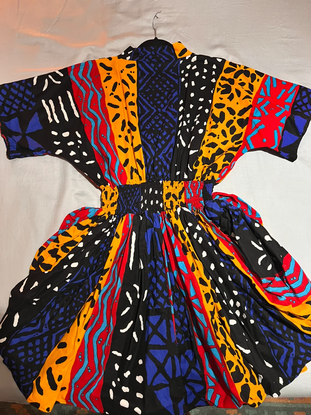 Vibrant African Print Mini Dress - photo 2