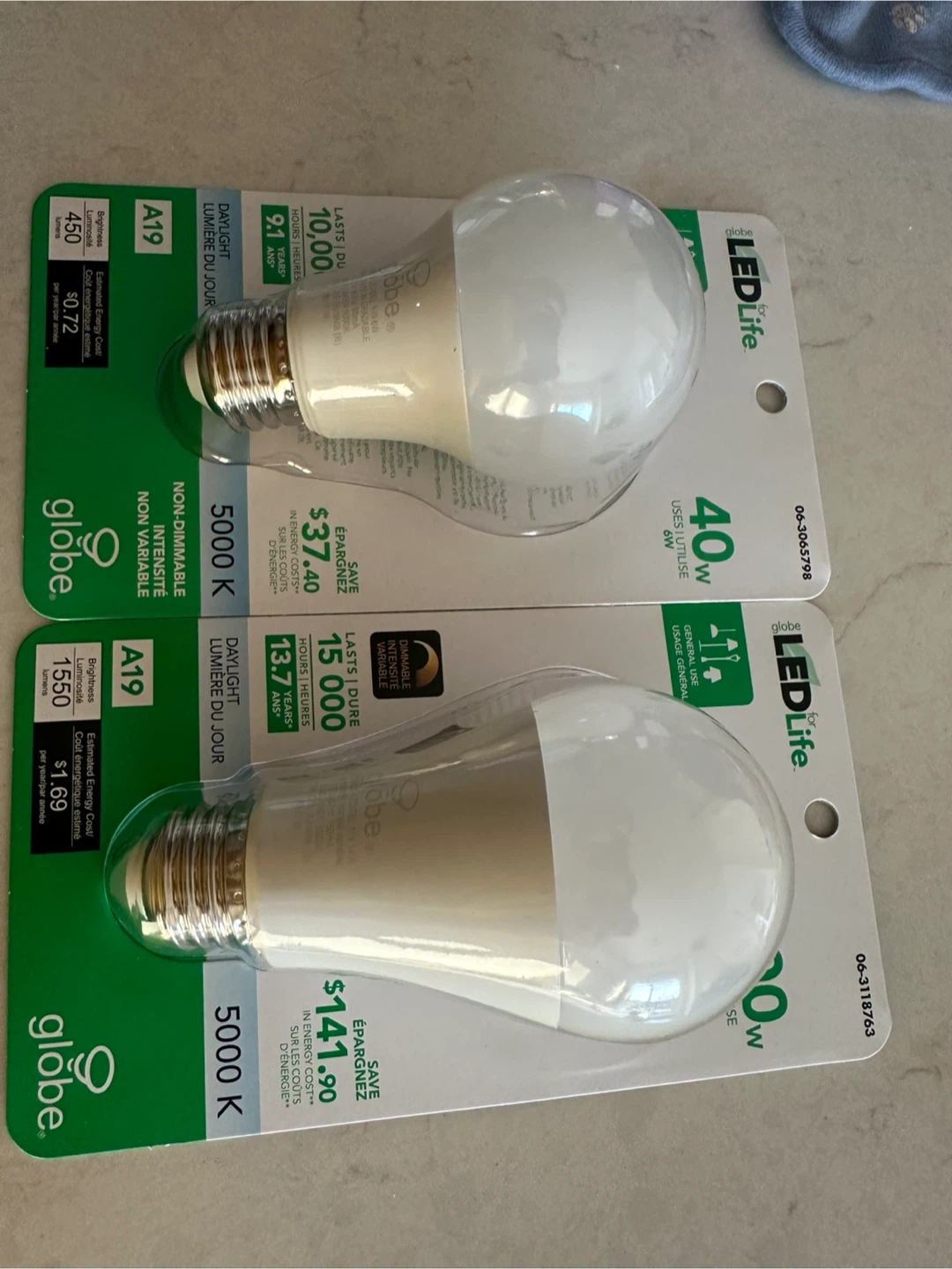 Globe LED A19 Light Bulbs - photo 3