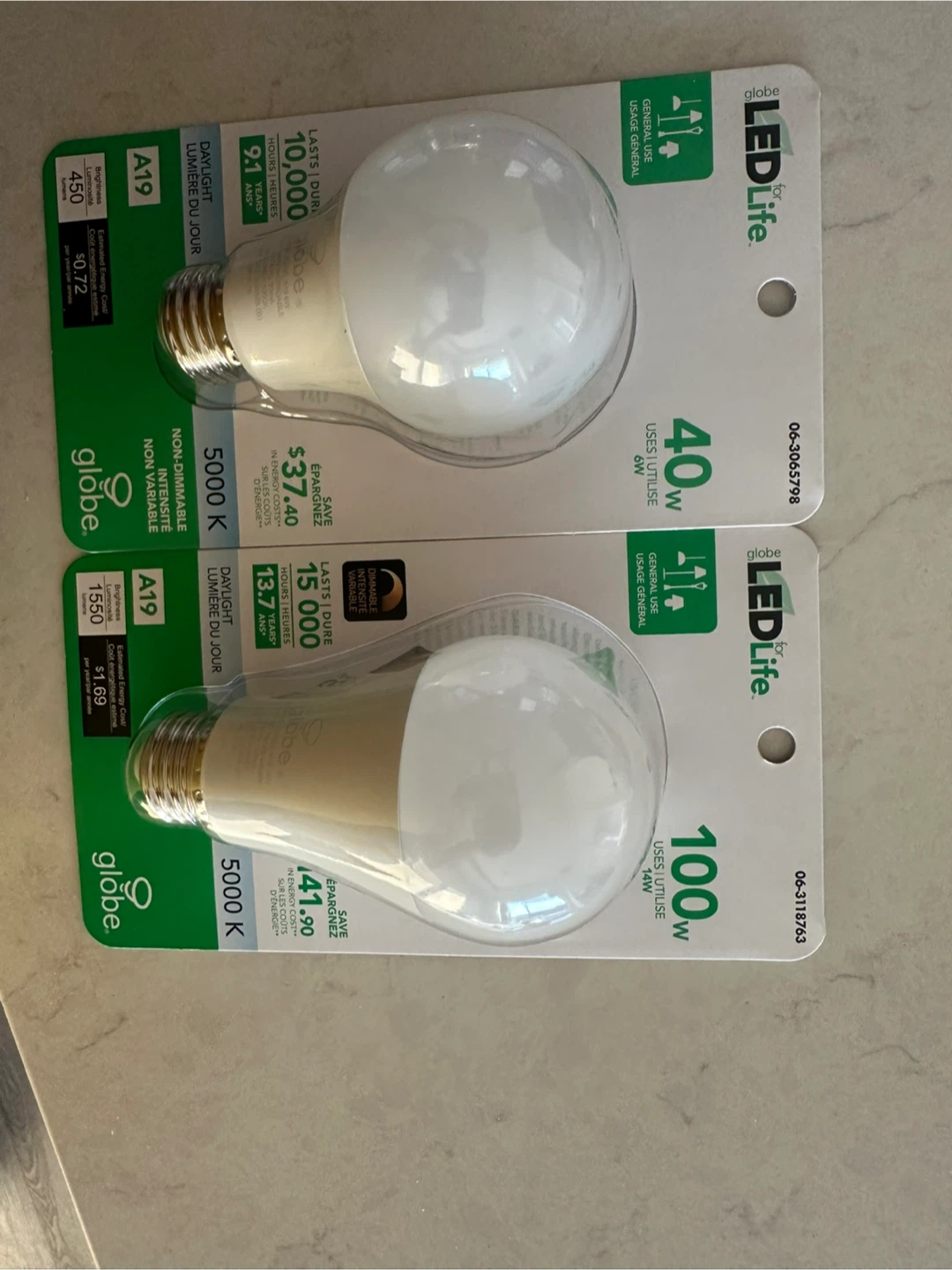 Globe LED A19 Light Bulbs - photo 4