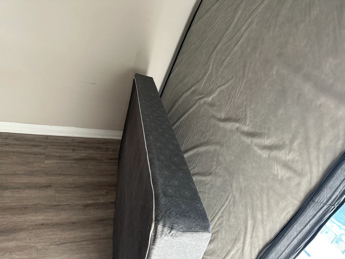 Two Twin Size Box Springs and king mattress - photo 2