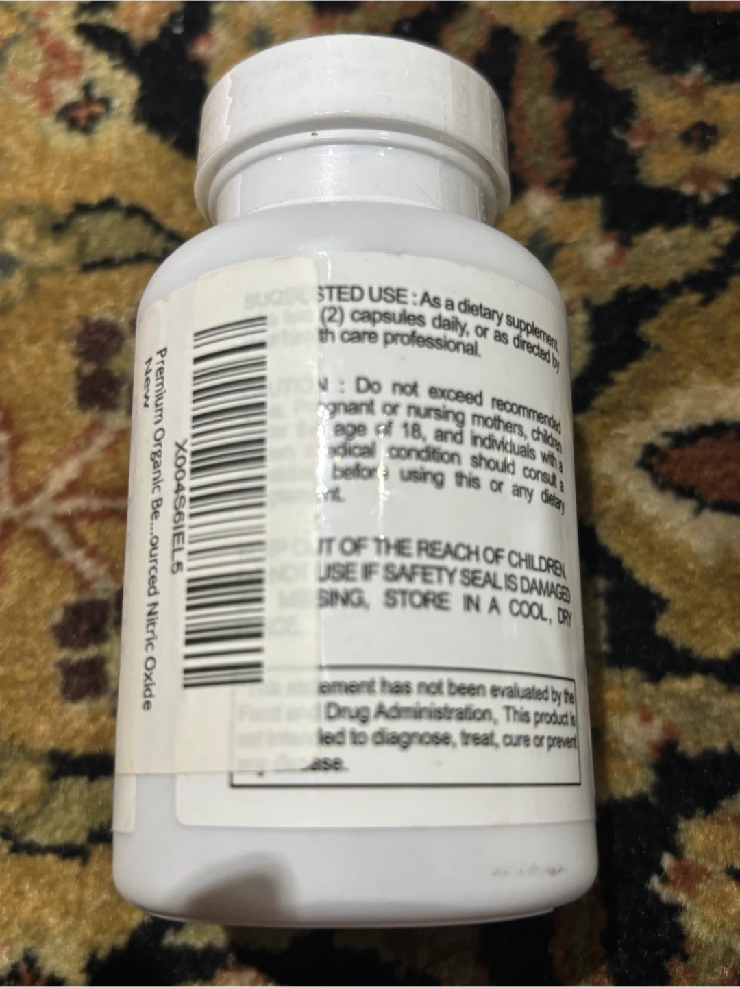 Five Beet Root Dietary Supplement Bottles - photo 3