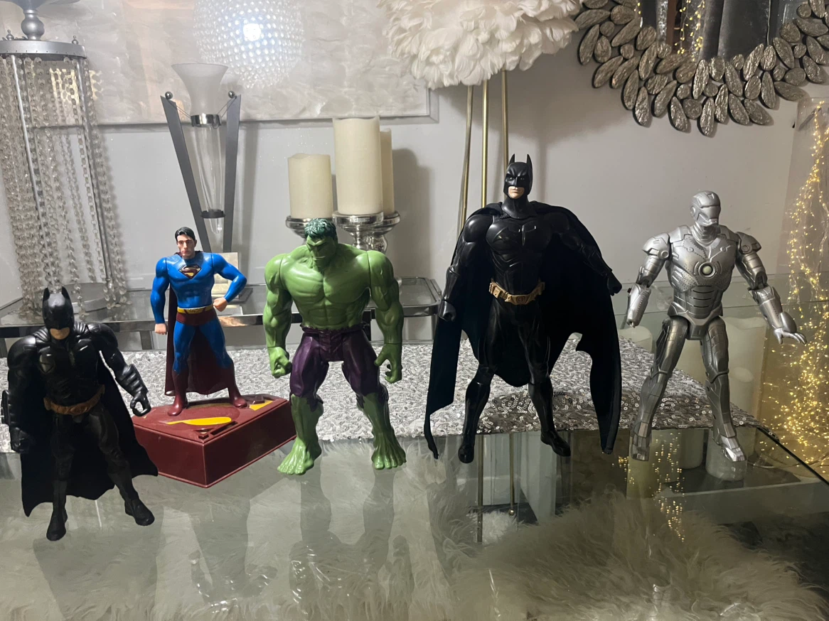 DC Comics & Marvel Superhero Action Figures (big figs) lot - photo 2