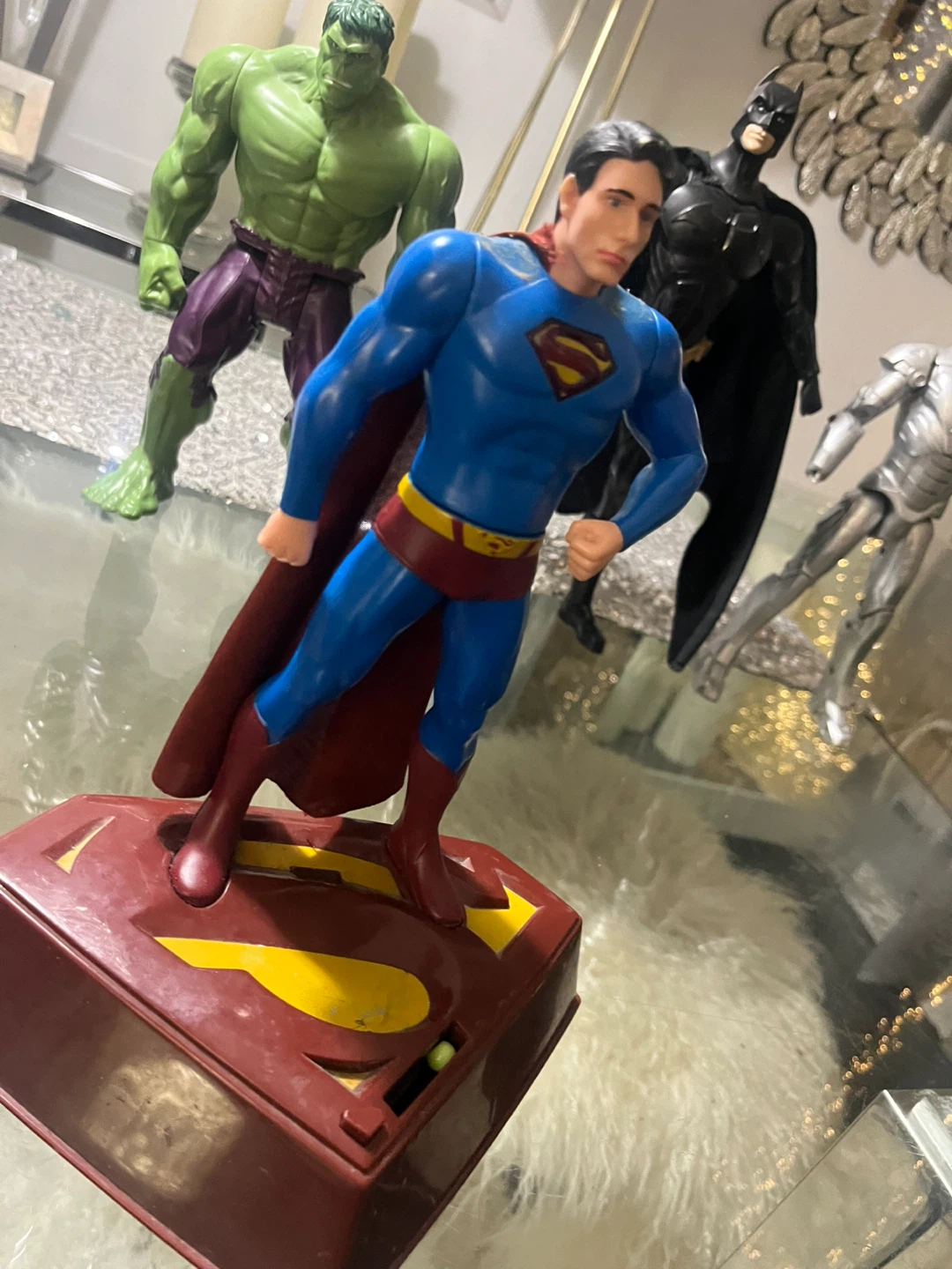Superman Action Figure with Display Base - photo 2