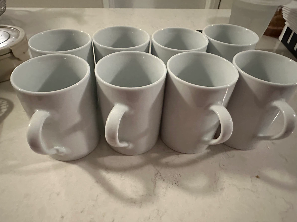 Set of 8 Tabletops Gallery White Mugs - photo 4
