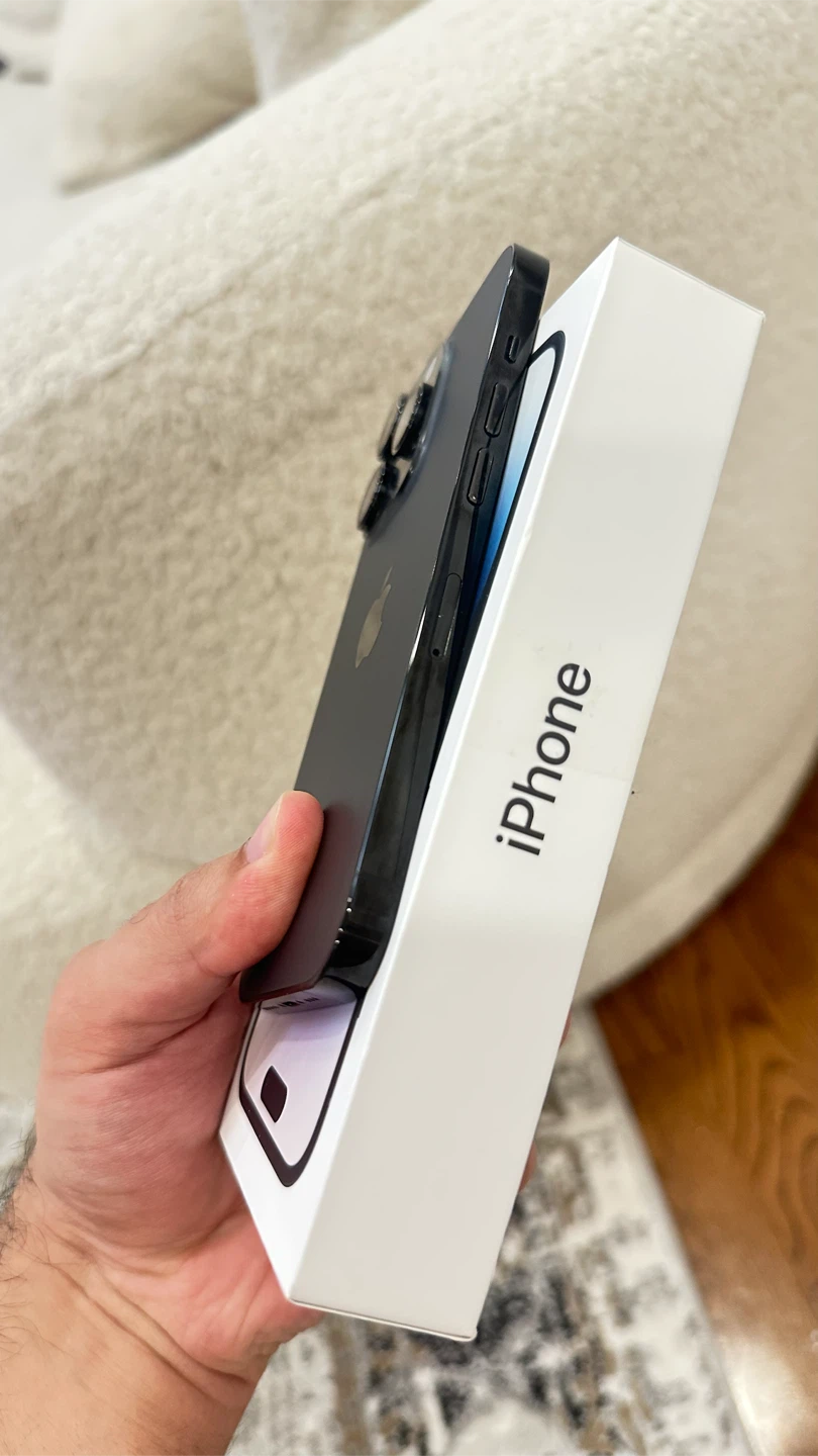 Apple, iphone 14 pro 128gb space black mint condition - photo 3
