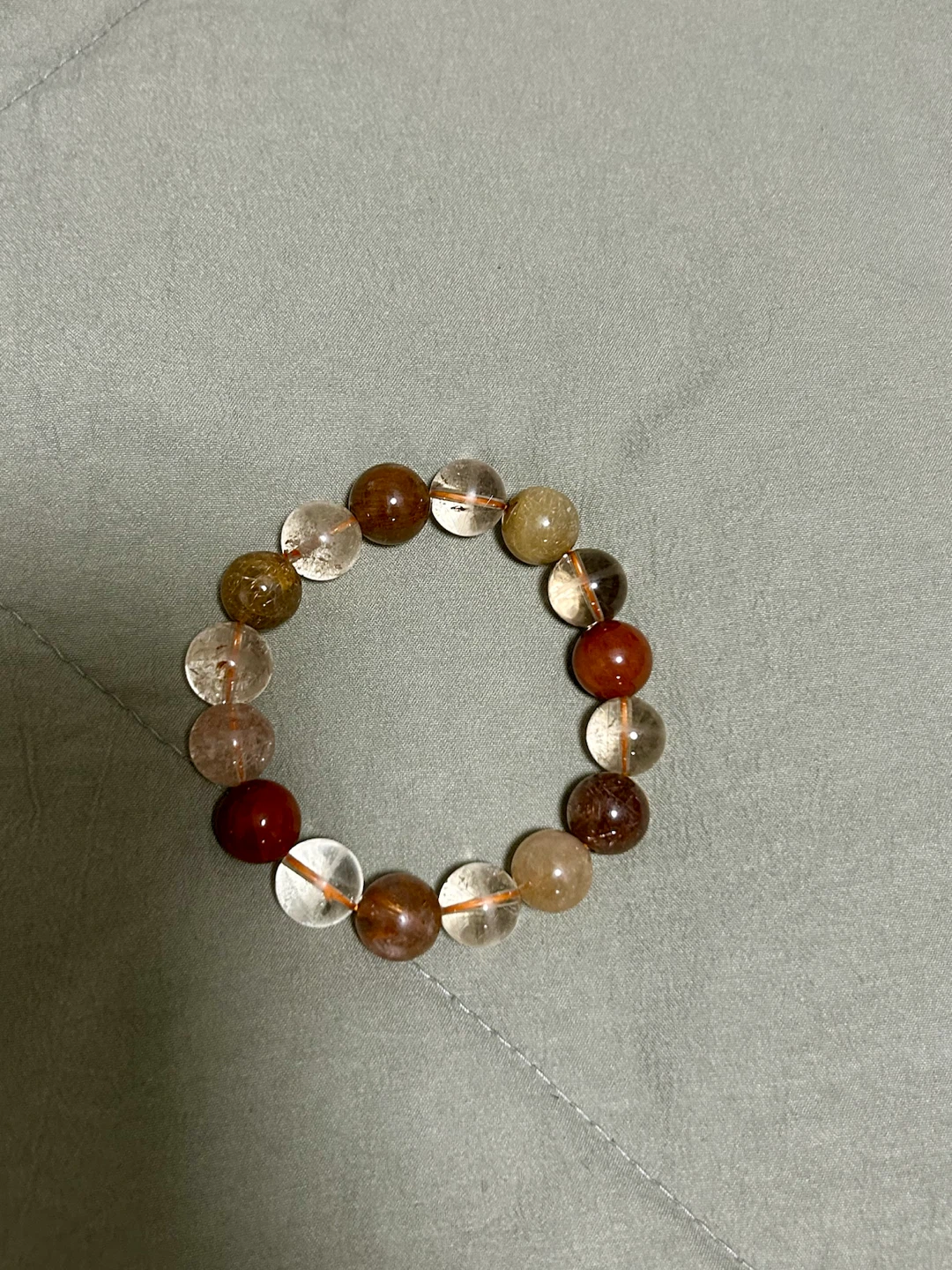 Natural Moonstones Bead Bracelet