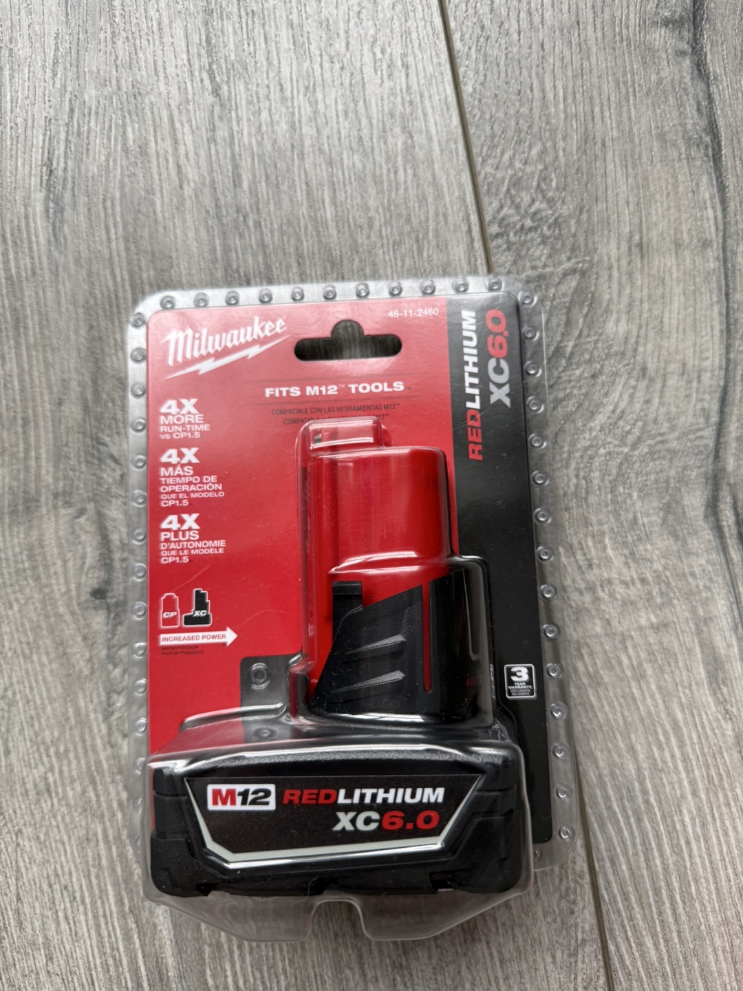 Milwaukee M12 REDLITHIUM XC6.0 Battery