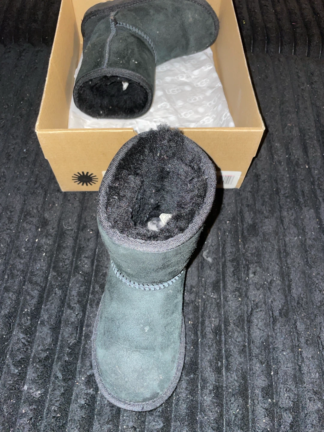 Black UGG Classic Mini Boots