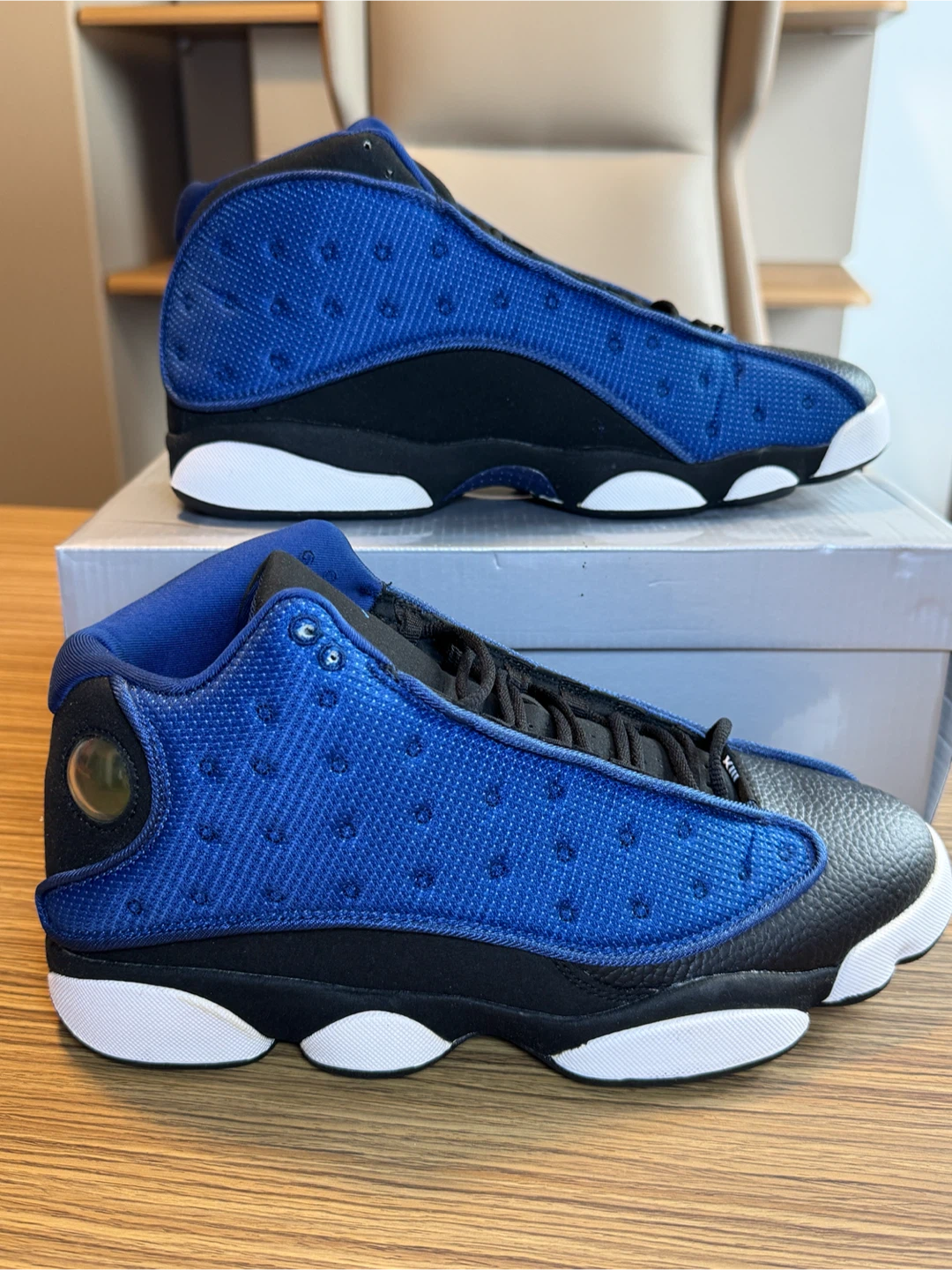 Air Jordan 13 Chaussures Bleues - photo 2