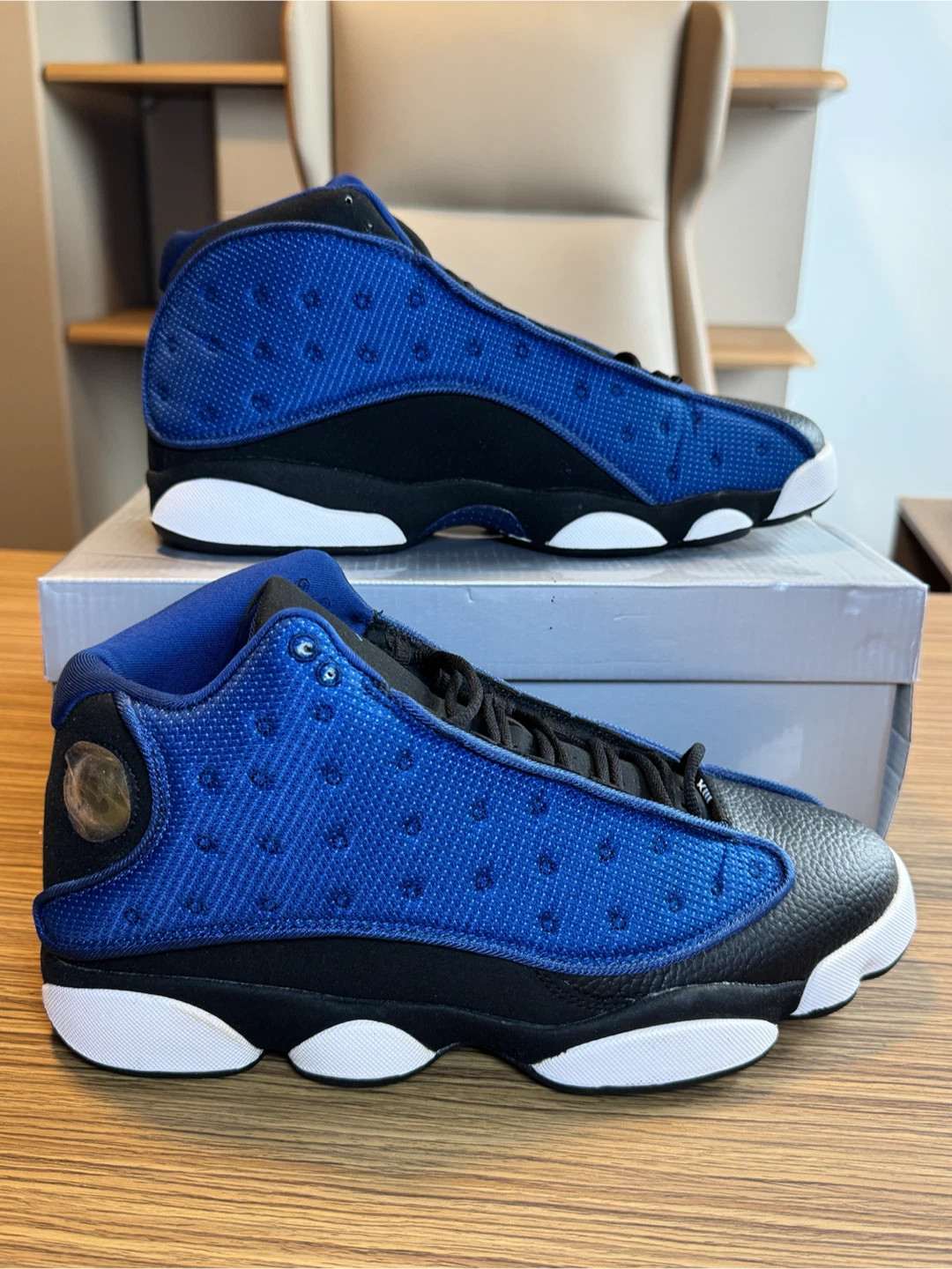 Air Jordan 13 Chaussures Bleues - photo 3