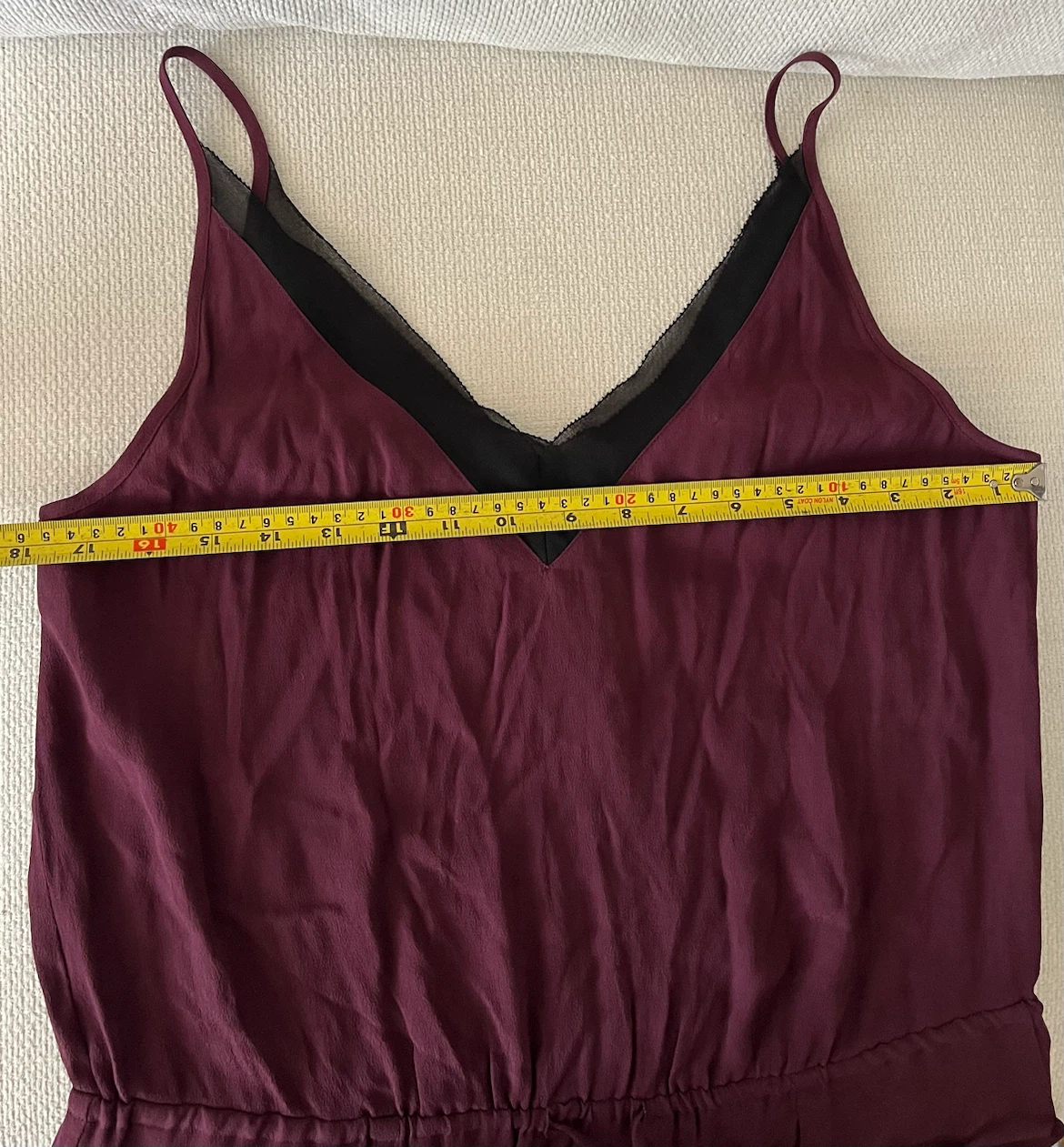 Trouvé Nordstrom Burgundy Jumpsuit Size S-M - photo 5