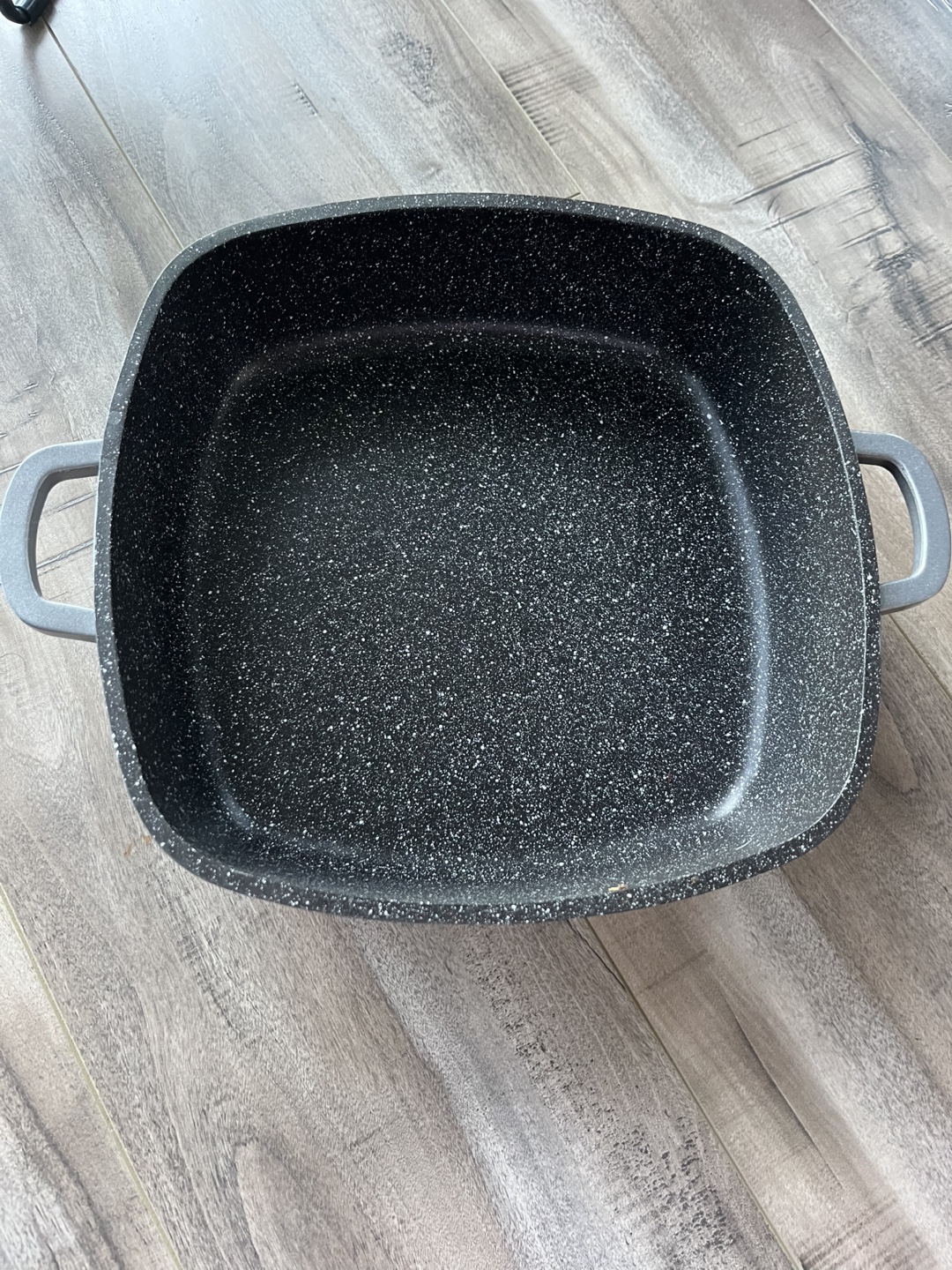 Square Granite-Style Cooking Pan with Lid - photo 3
