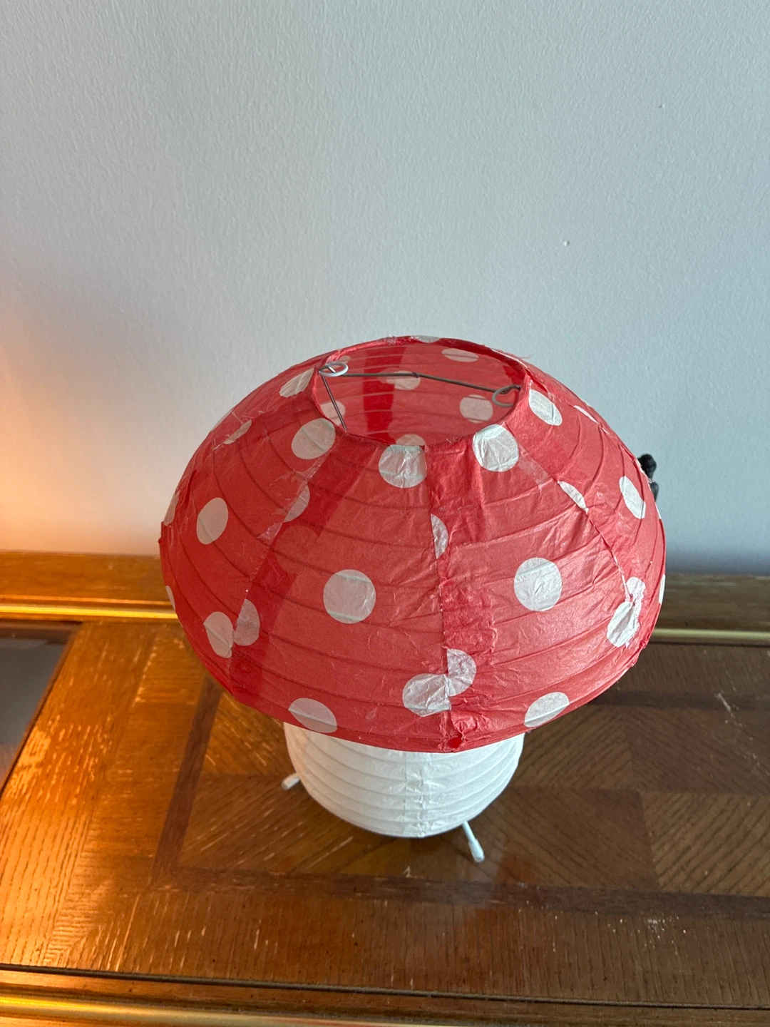 Mushroom Paper Lantern Lamp - photo 3