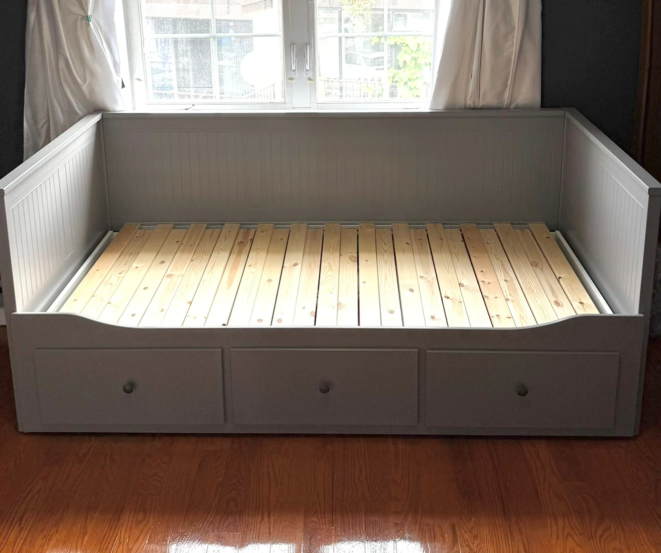 IKEA Daybed with 3 Drawers - Gray - photo 2