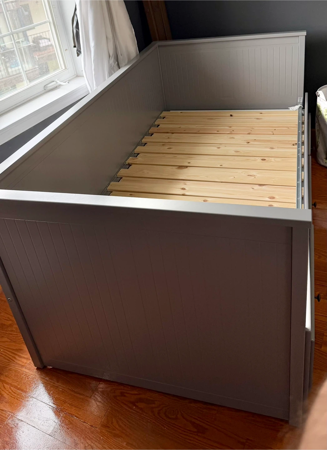 IKEA Daybed with 3 Drawers - Gray - photo 3