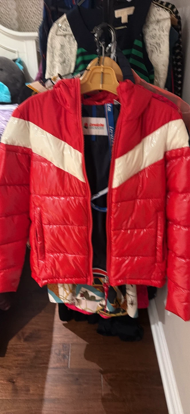 Red Puffer Jacket