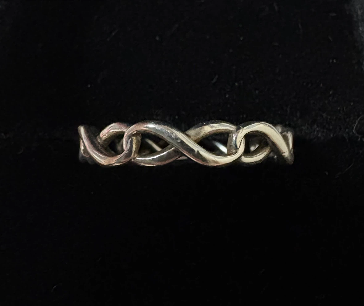 Tiffany & Co. Sterling Silver Infinity Ring