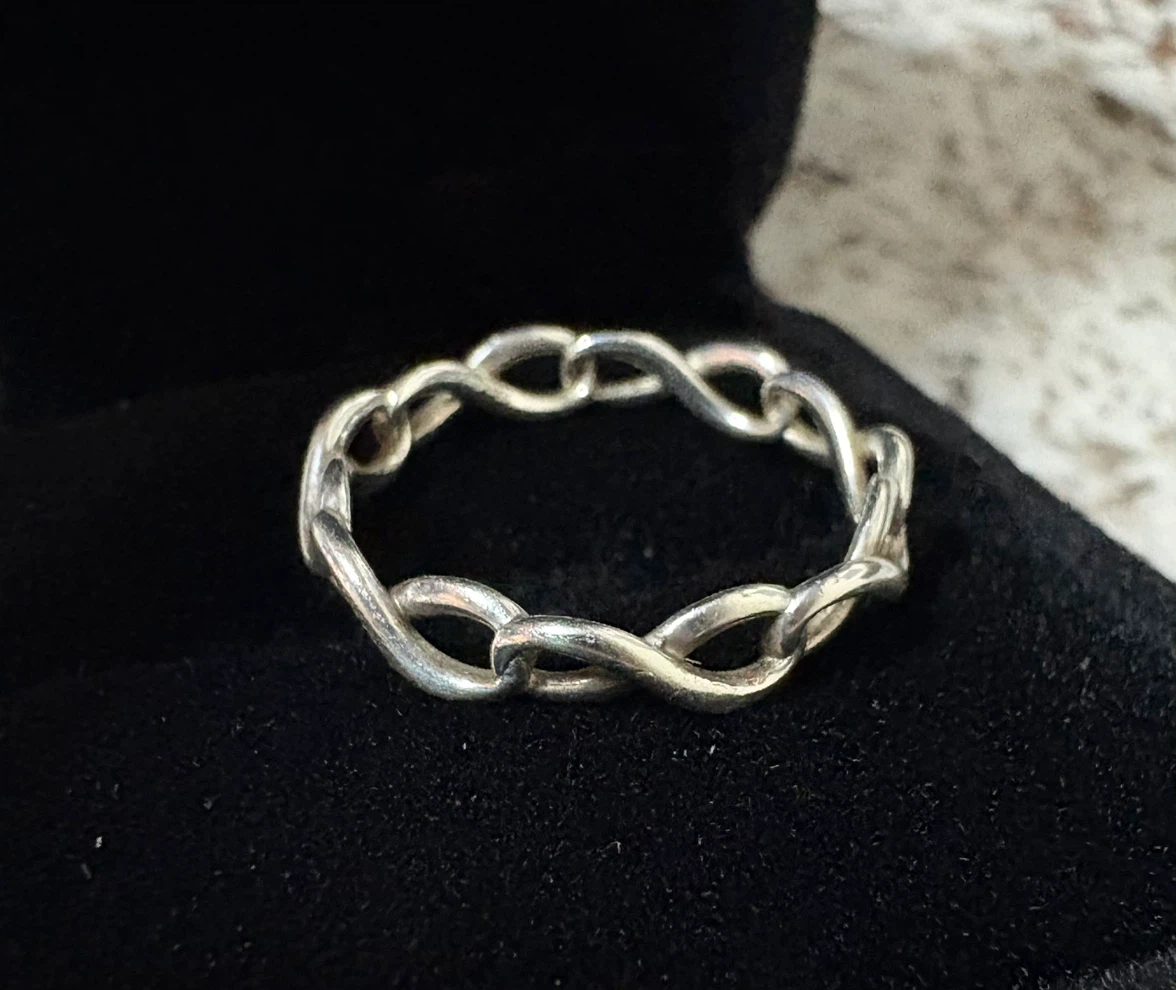 Tiffany & Co. Sterling Silver Infinity Ring - photo 3