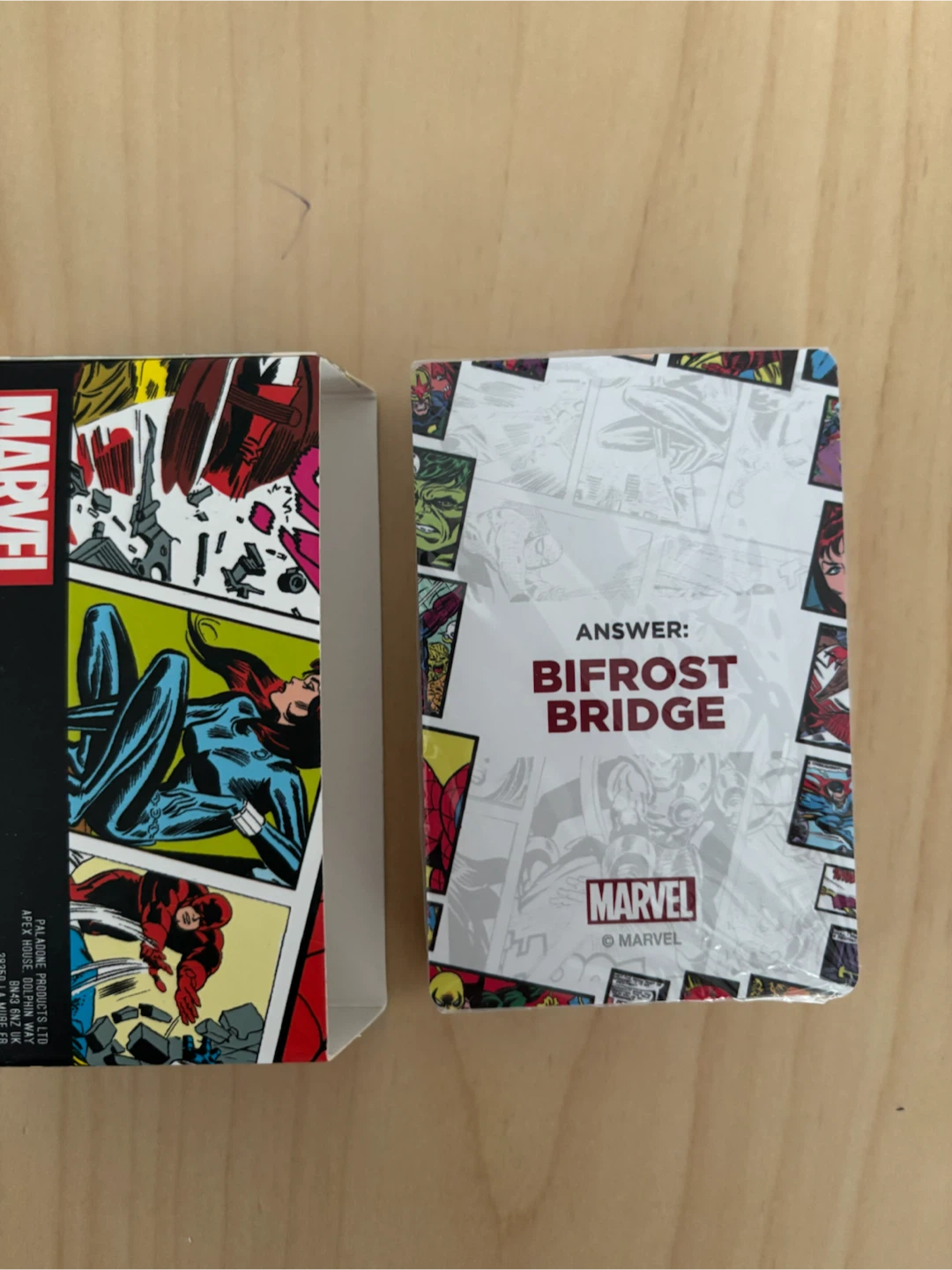 New. Never used. Marvel Comics Say What You See! Card Game - photo 3