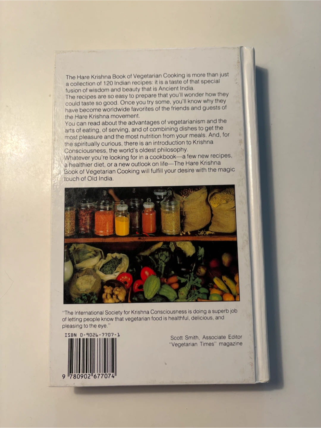 The Hare Krishna Book of Vegetarian Cooking Book - photo 2