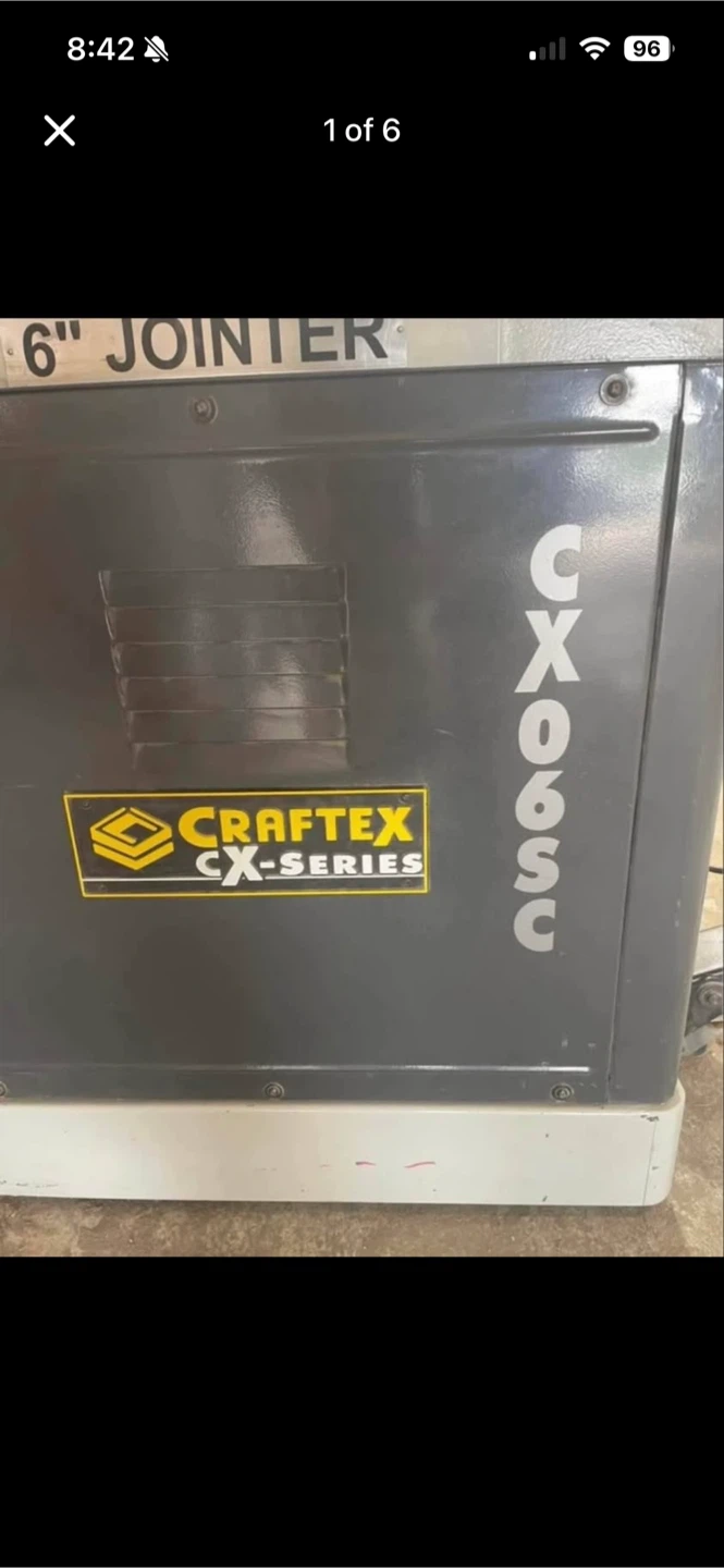 Craftex CX-Series 6" Jointer