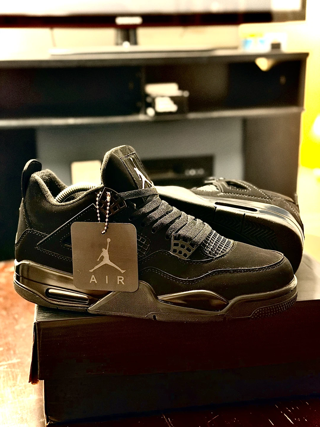 Air Jordan 4 'Black Cat' Sneakers