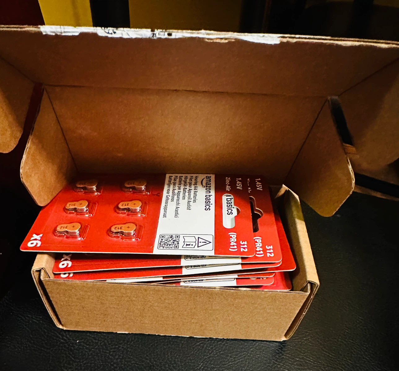 Amazon Basics Size 312 Hearing Aid Batteries, 90 each. - photo 5