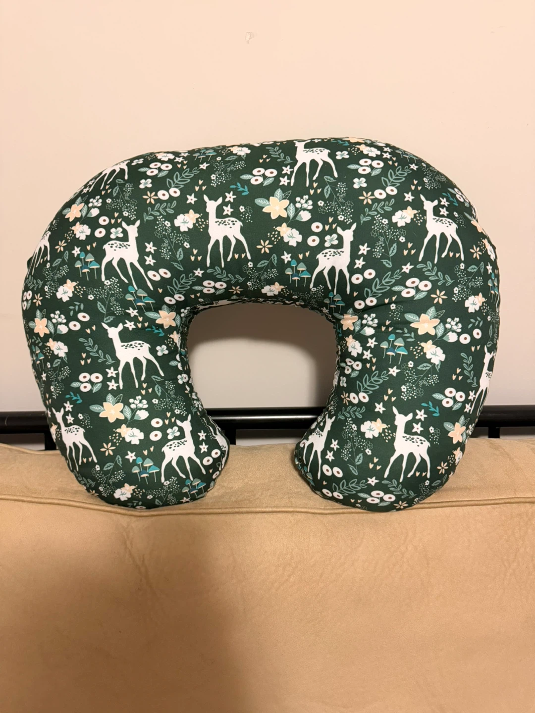 New Boppy Nursing Pillow Deer Print
