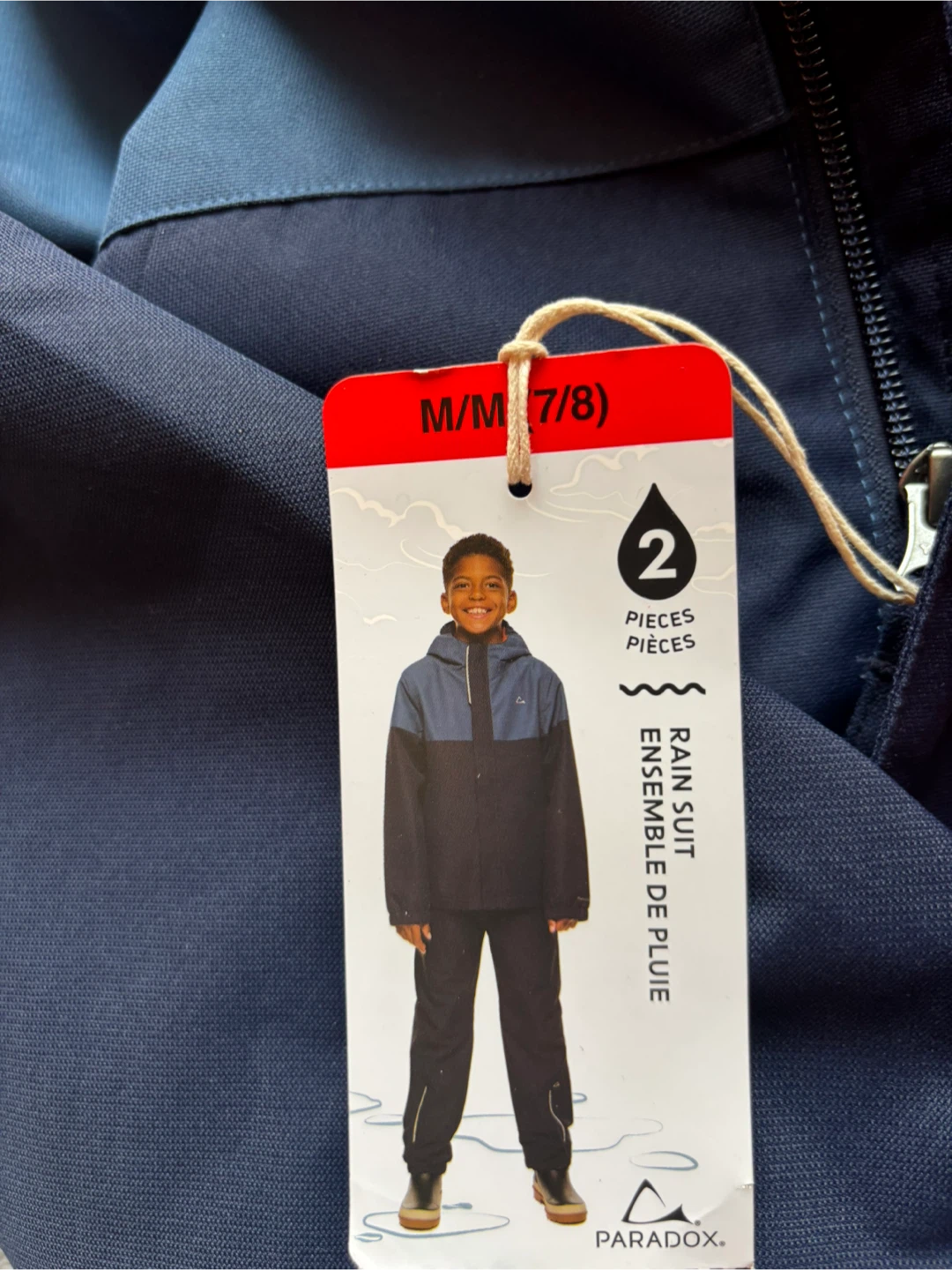 Paradox boys Rain Suit 2 Pieces Size M/M (7/8) - photo 2