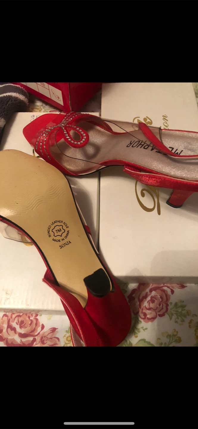 Red Heeled Sandals - photo 4