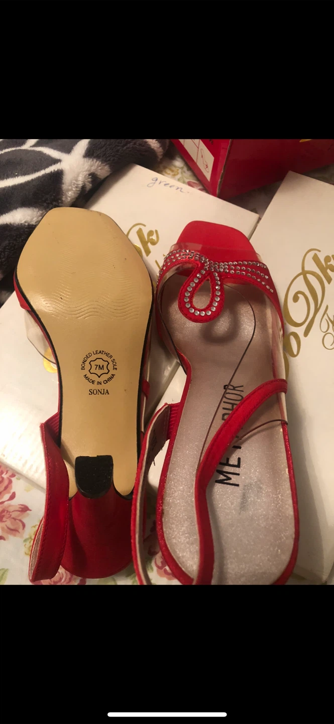 Red Heeled Sandals - photo 5