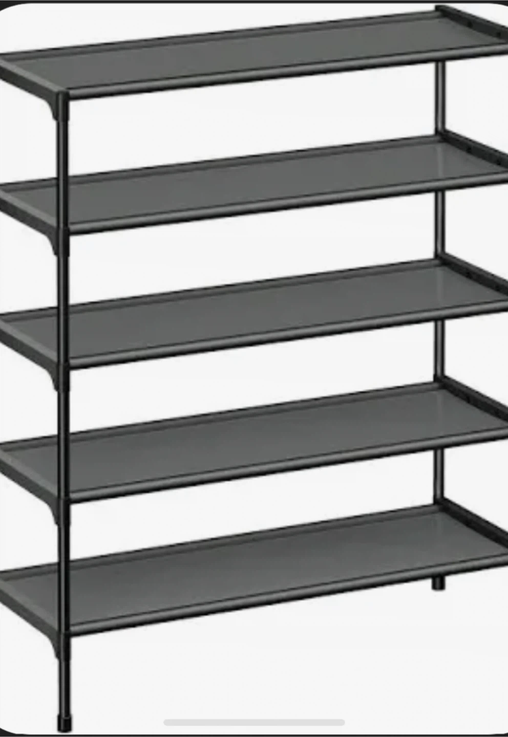 Kitsure 5-Tier Shoe Rack - Non-Woven - photo 2