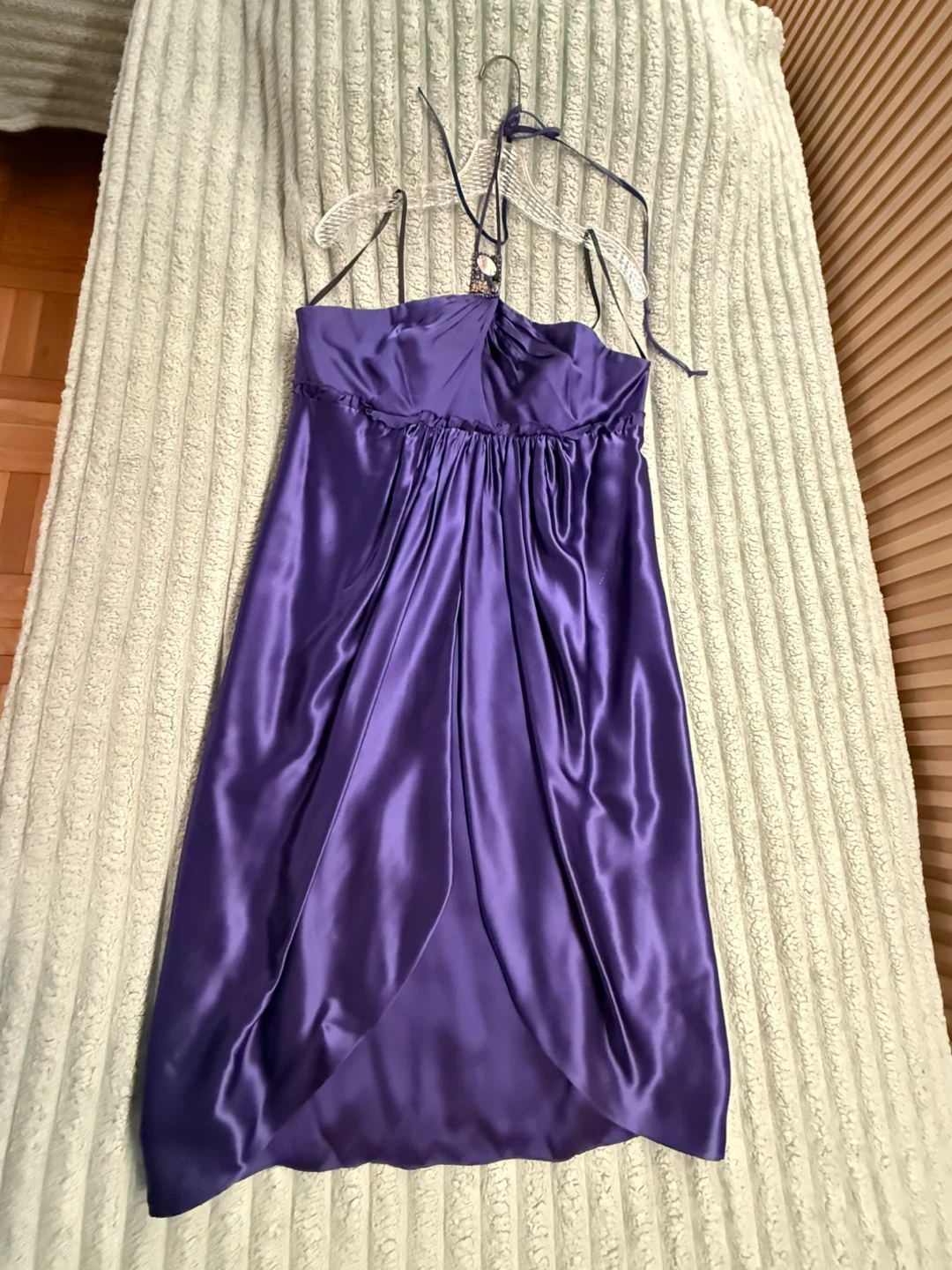Laundry by Shelli Segal Purple Silk Dress - photo 2
