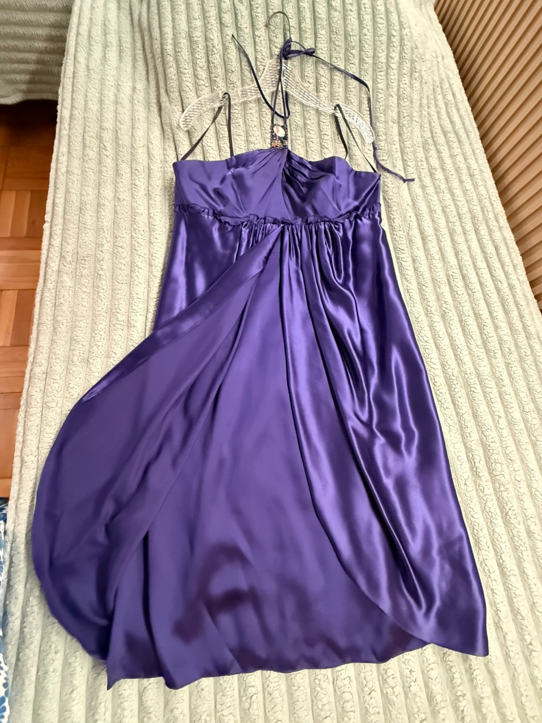 Laundry by Shelli Segal Purple Silk Dress - photo 3
