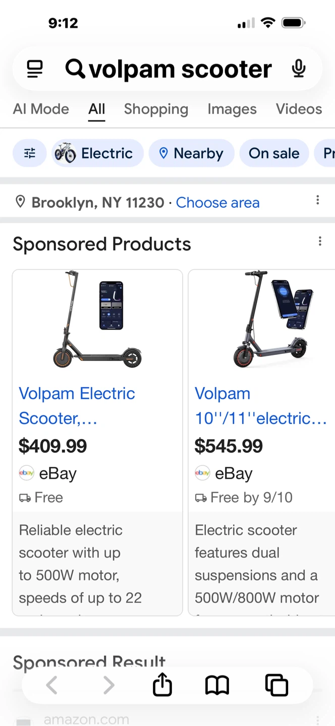 Volpam Electric Scooter