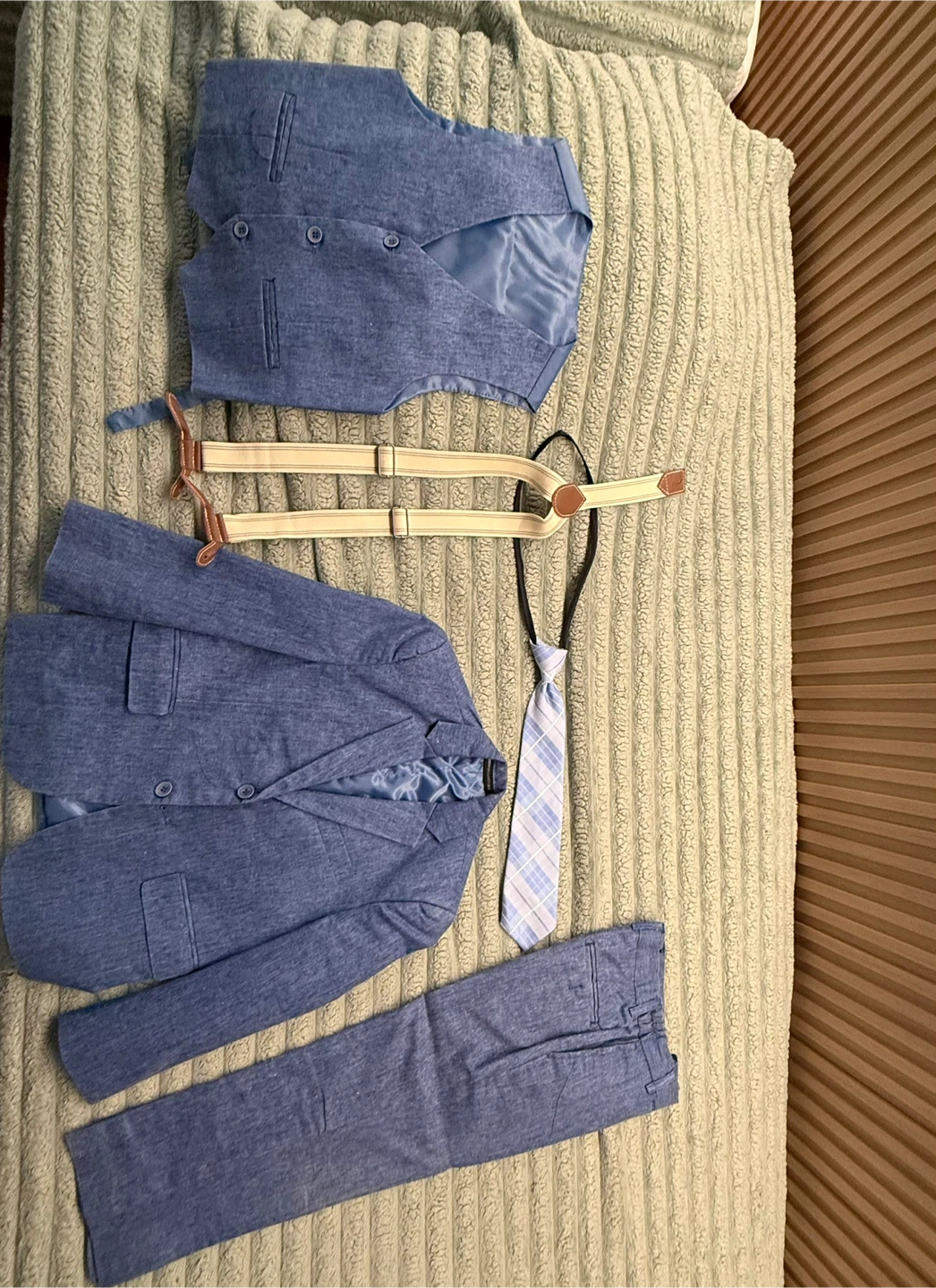 Kids World Of USA Boys Suit Set