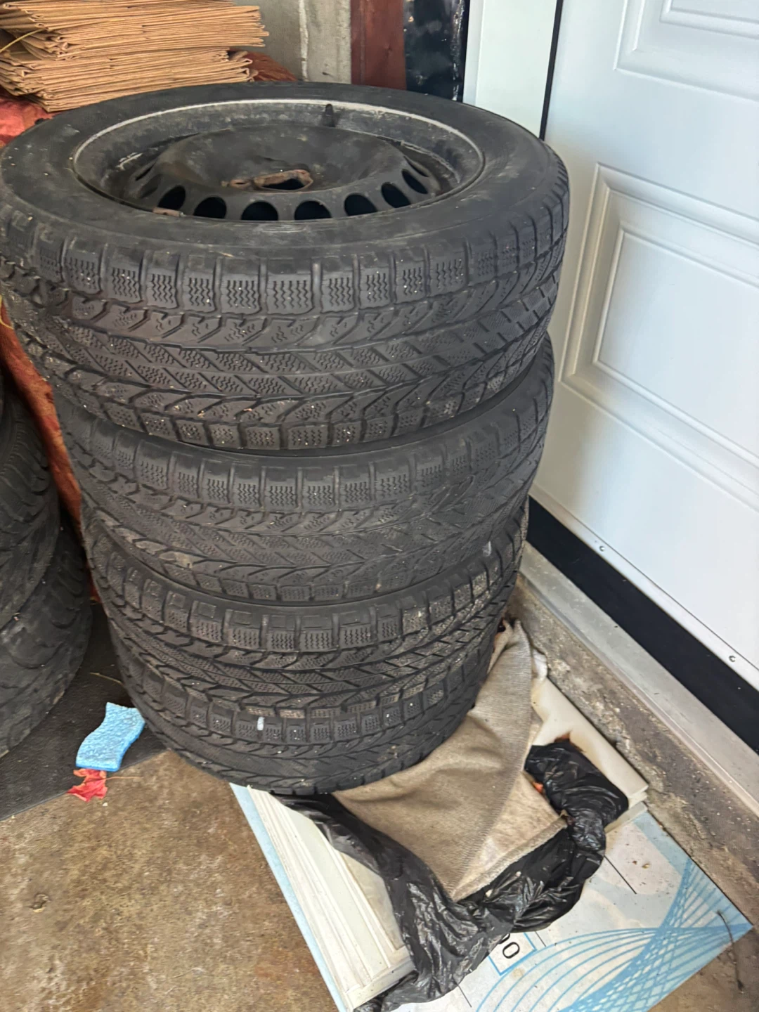 BFGoodrich Winter Tires on Rims