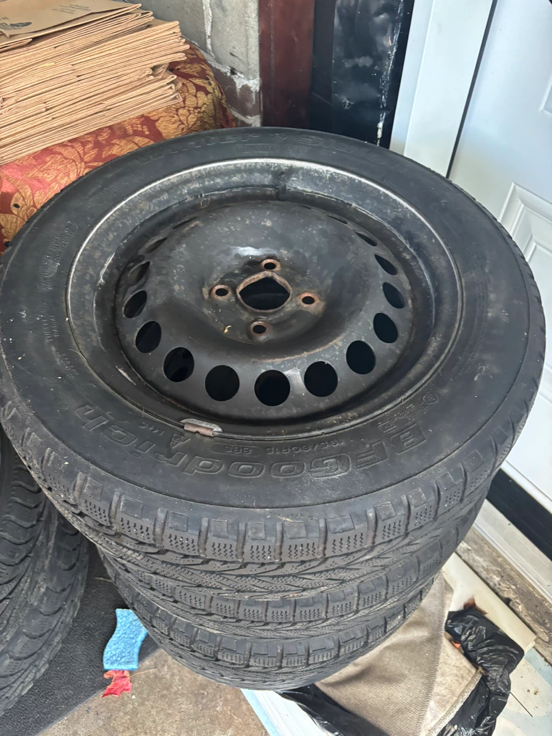 BFGoodrich Winter Tires on Rims - photo 3