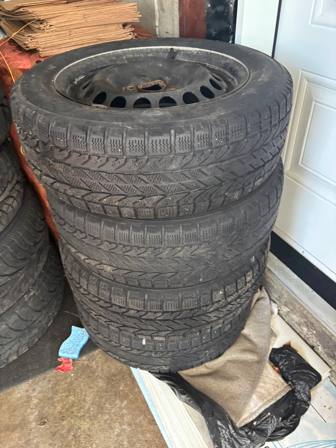 BFGoodrich Winter Tires on Rims - photo 4