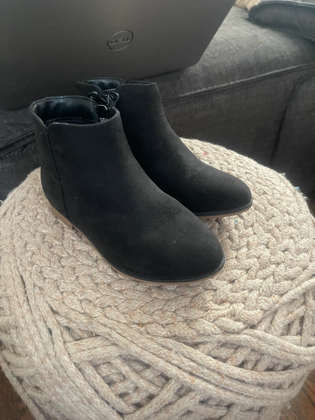 Cat & Jack Black Ankle Boots