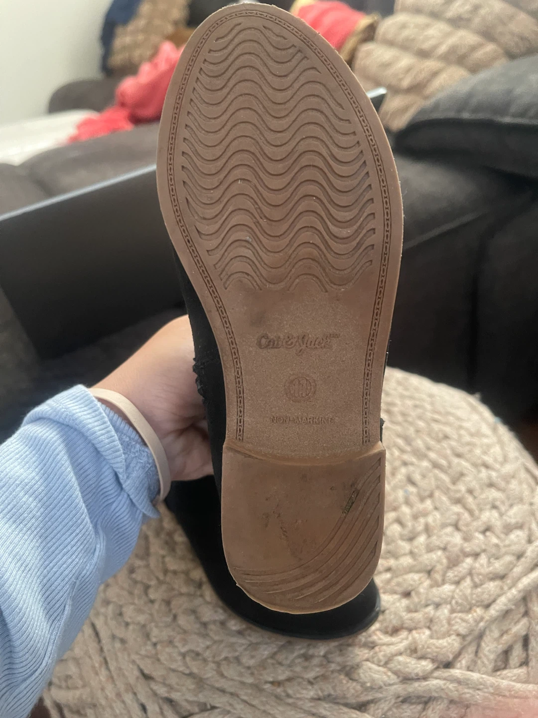 Cat & Jack Black Ankle Boots - photo 2