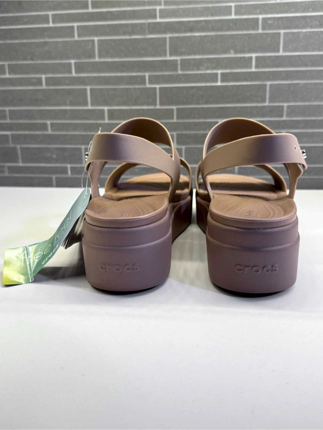 Crocs Women's Brooklyn Sandals | Truffle | Size 7 | NEW! - photo 4