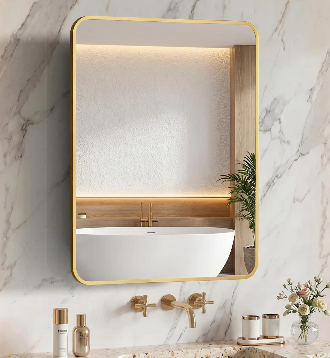 ACEMIRO 24x30 Inch Bathroom Medicine Cabinet With Mirror