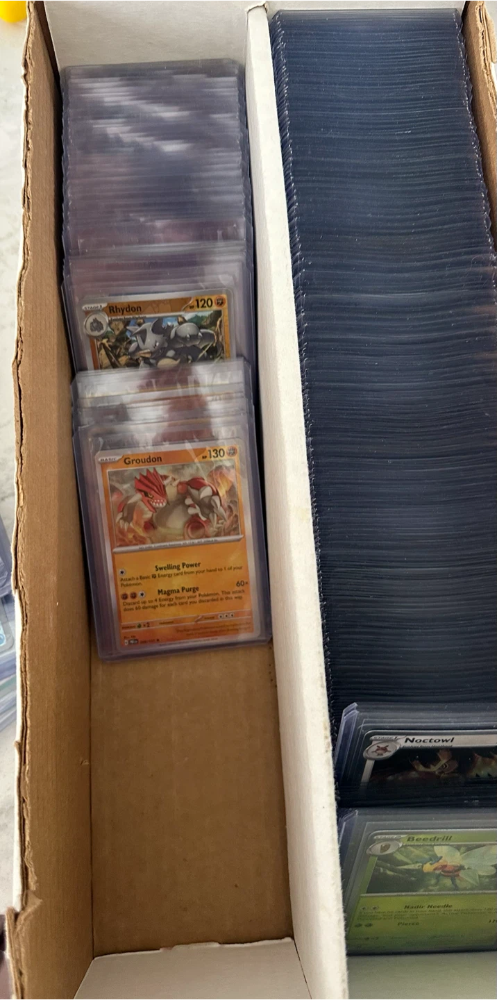 Large Inventory of Pokémon Cards (NOT BULK SELLING THEM)